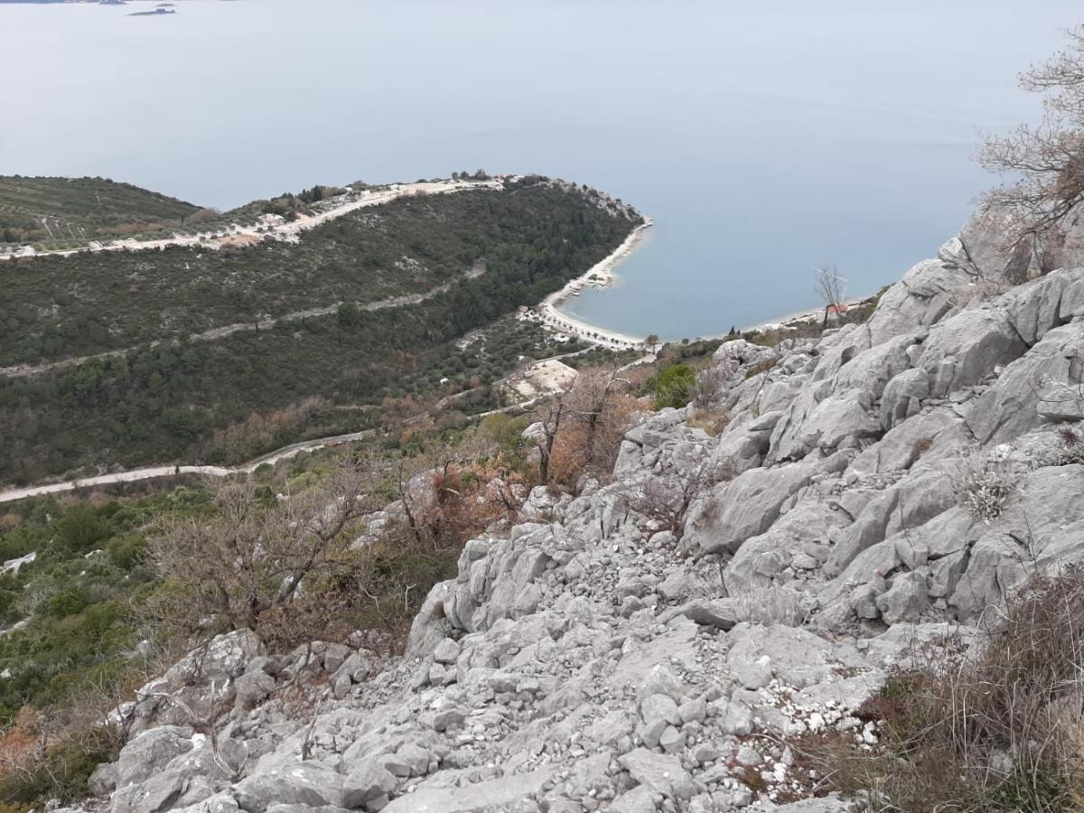 Apartmani Kremena Small Beach 200M Klek Exteriör bild