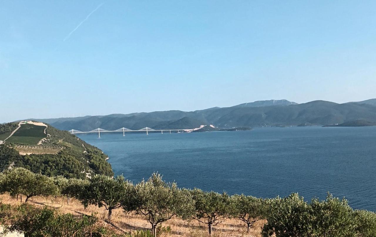 Apartmani Kremena Small Beach 200M Klek Exteriör bild